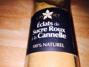 éclats de sucre à la cannnel