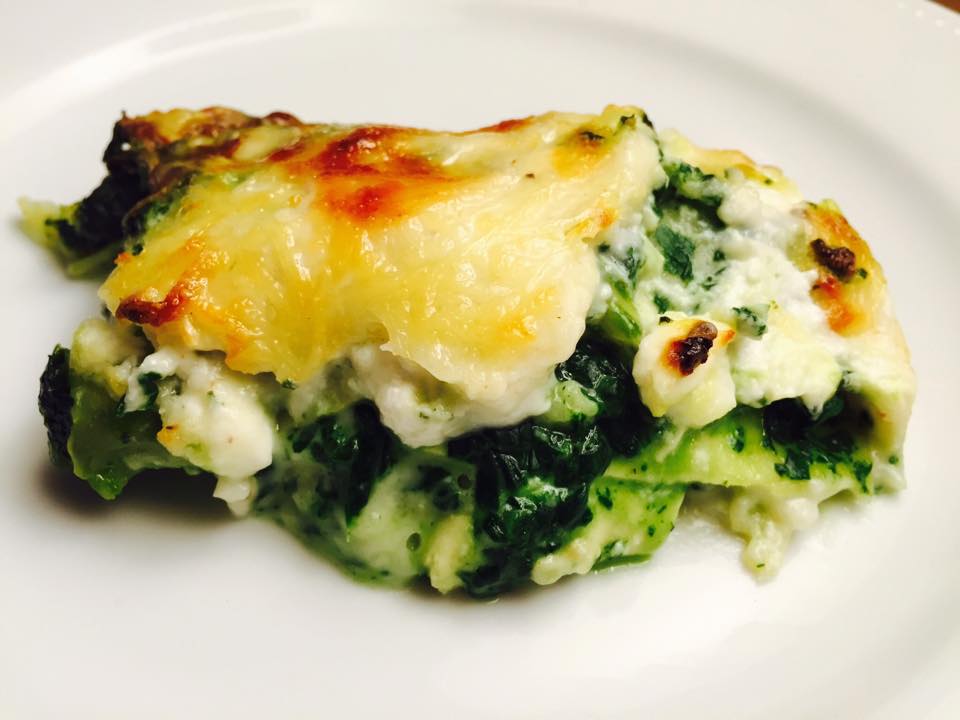 Lasagnes Verde Epinards Chevre Blettes Broccio Et Parmesan