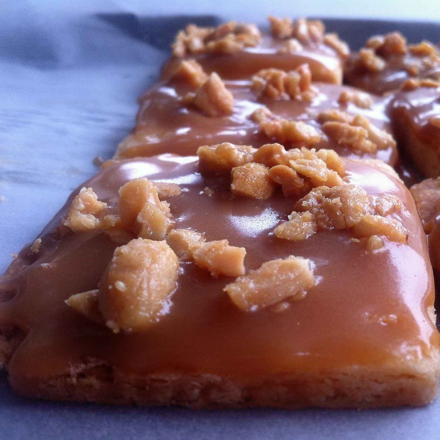 Tarte Caramel Beurre Sale Chocolat Avec Ou Sans Cacahuete