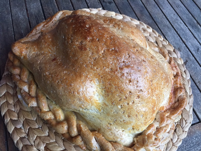 la meilleure recette poulet fermier cuit en croûte de sel par lameilleurecette