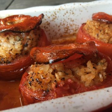 la meilleure recette-tomates au riz- lameilleurecette
