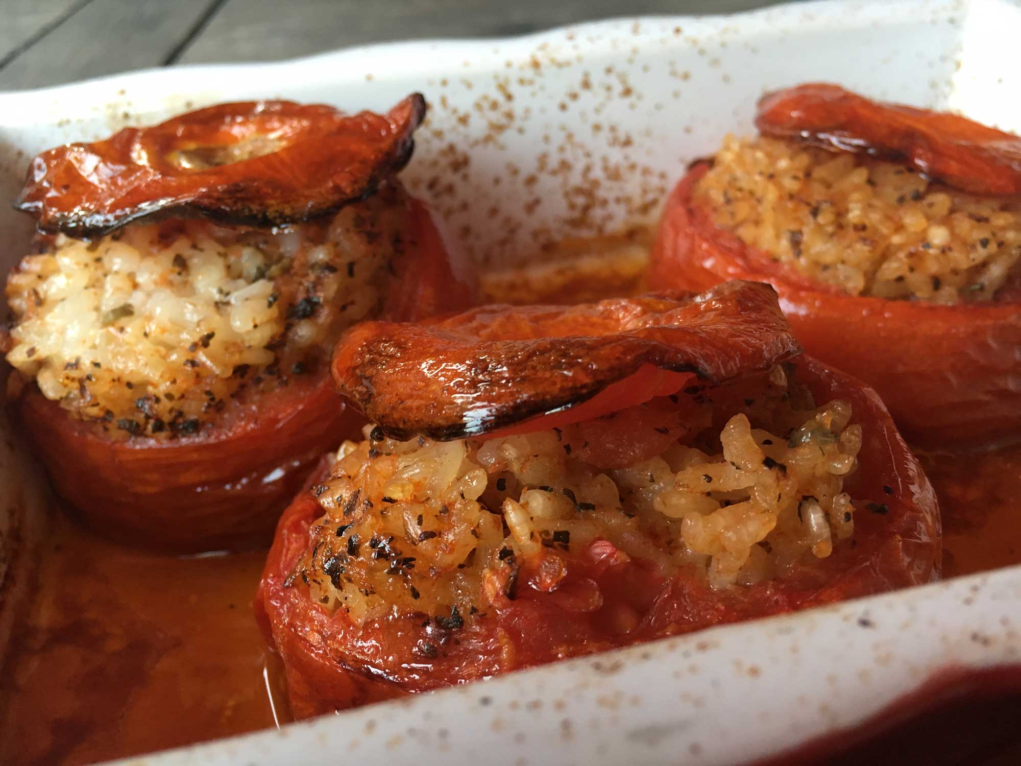 la meilleure recette-tomates au riz- lameilleurecette