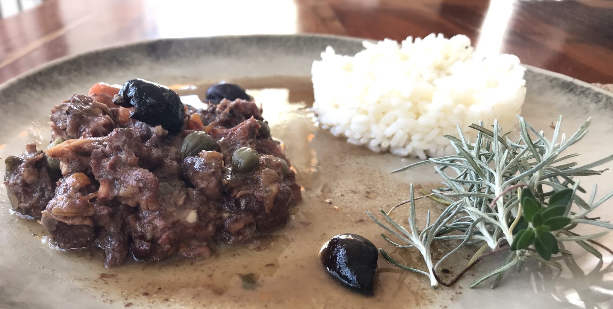 assiette de daube à la beaucairoise